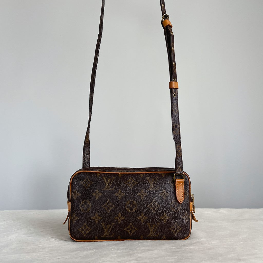 Louis Vuitton Signature Monogram Marly Bandouliere Shoulder Bag