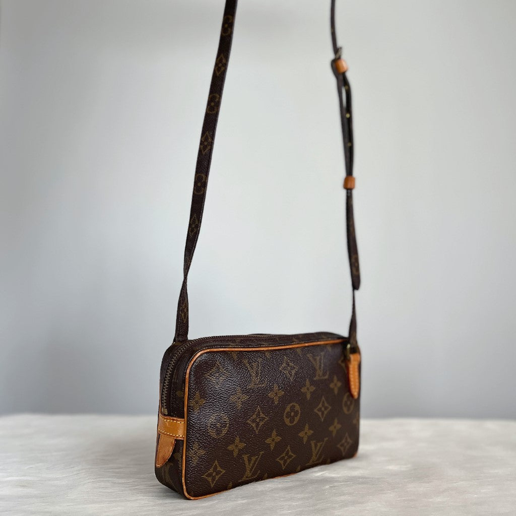 Louis Vuitton Signature Monogram Marly Bandouliere Shoulder Bag