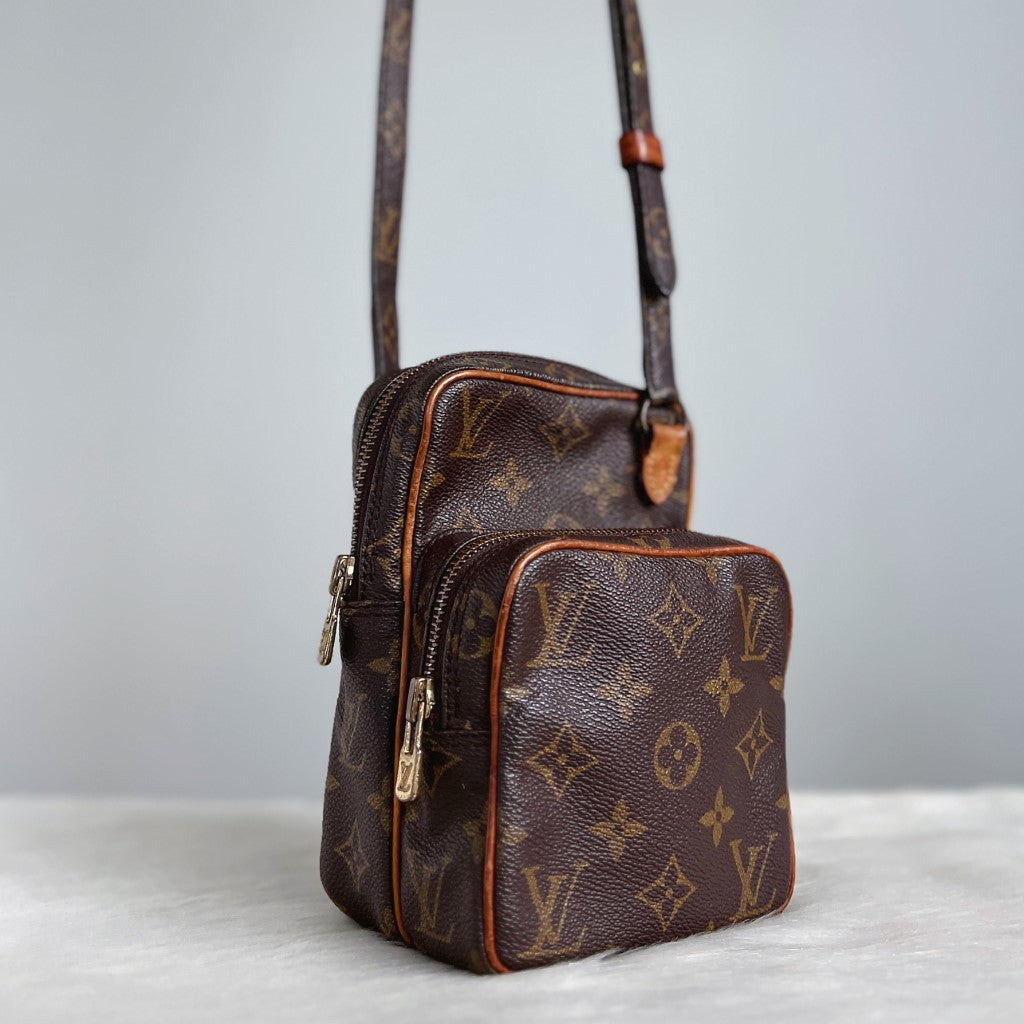 Louis Vuitton Signature Monogram Mini Amazon Crossbody Shoulder Bag