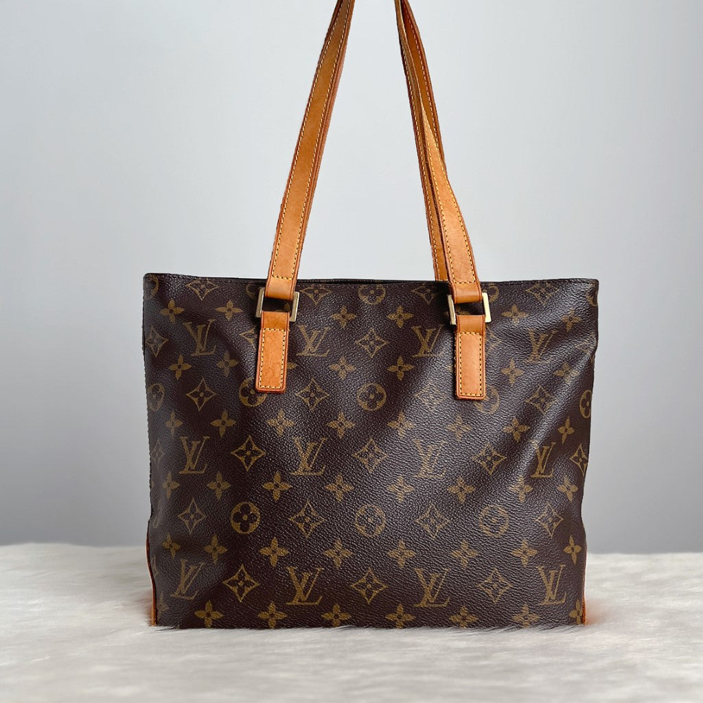 Louis Vuitton Signature Monogram Cabas Piano Shoulder Bag