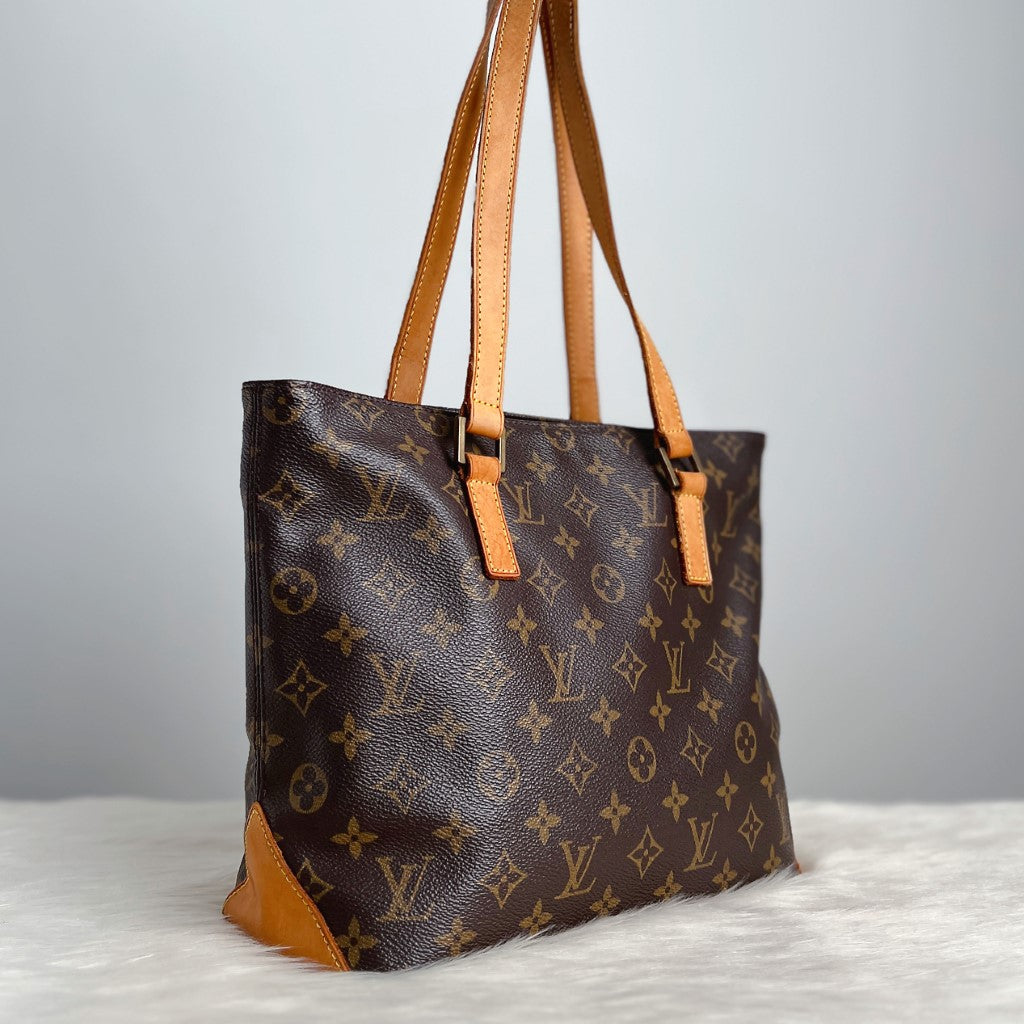 Louis Vuitton Signature Monogram Cabas Piano Shoulder Bag