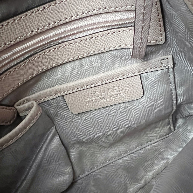 Michael Kors Blush Pink Triple Compartment 2 Way Shoulder Bag