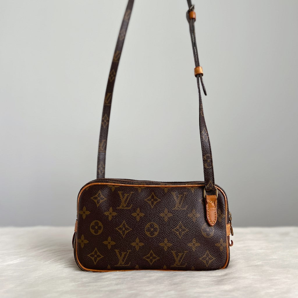 Louis Vuitton Signature Monogram Marly Bandouliere Shoulder Bag