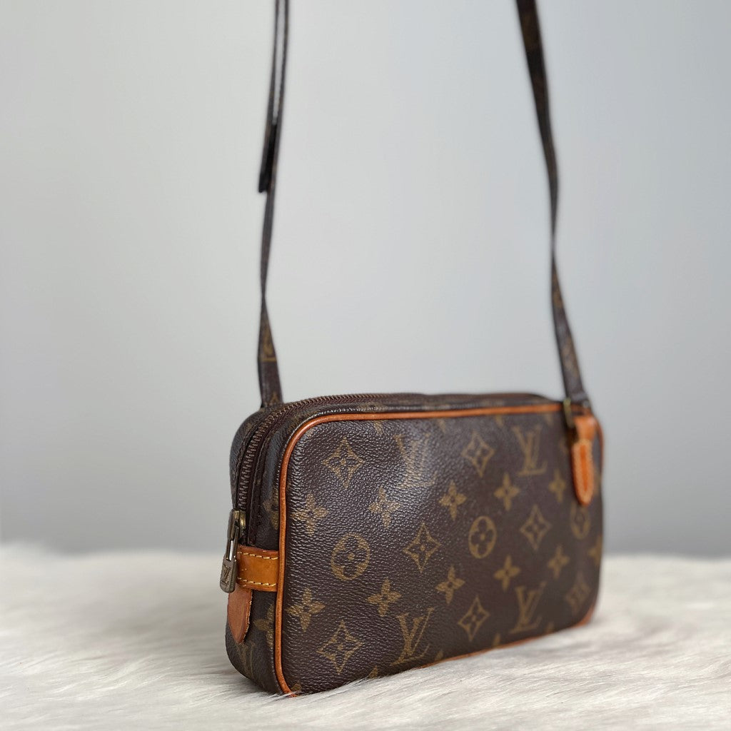 Louis Vuitton Signature Monogram Marly Bandouliere Shoulder Bag