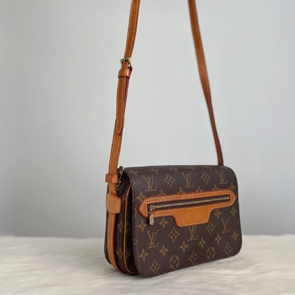 Louis Vuitton Signature Monogram Saint Germain Shoulder Bag