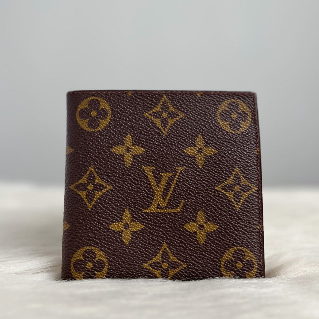 Louis Vuitton Monogram Porte Billet Monnaie Unisex Wallet