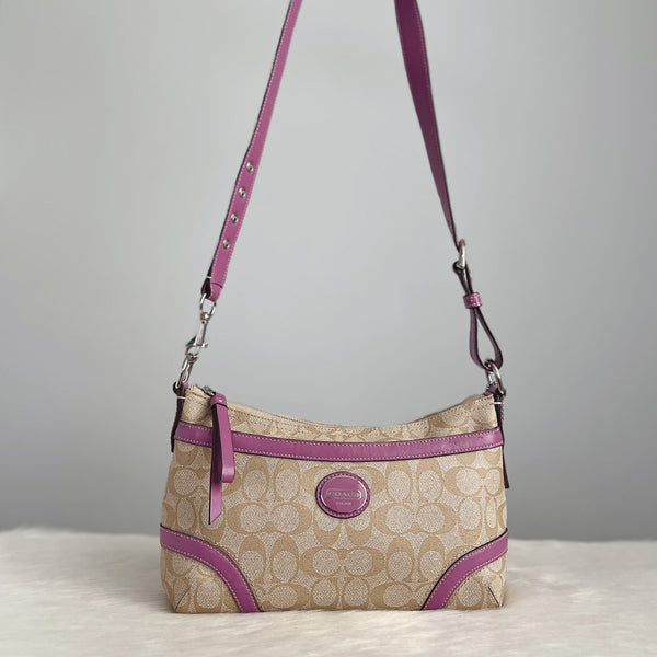 Coach Monogram Shoulder Bag