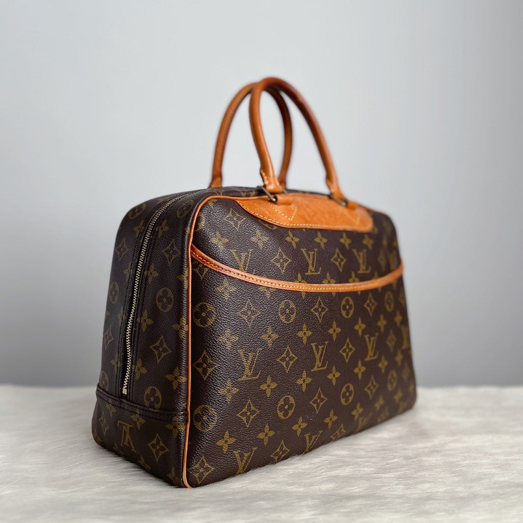 Louis Vuitton Signature Monogram Deauville Tote