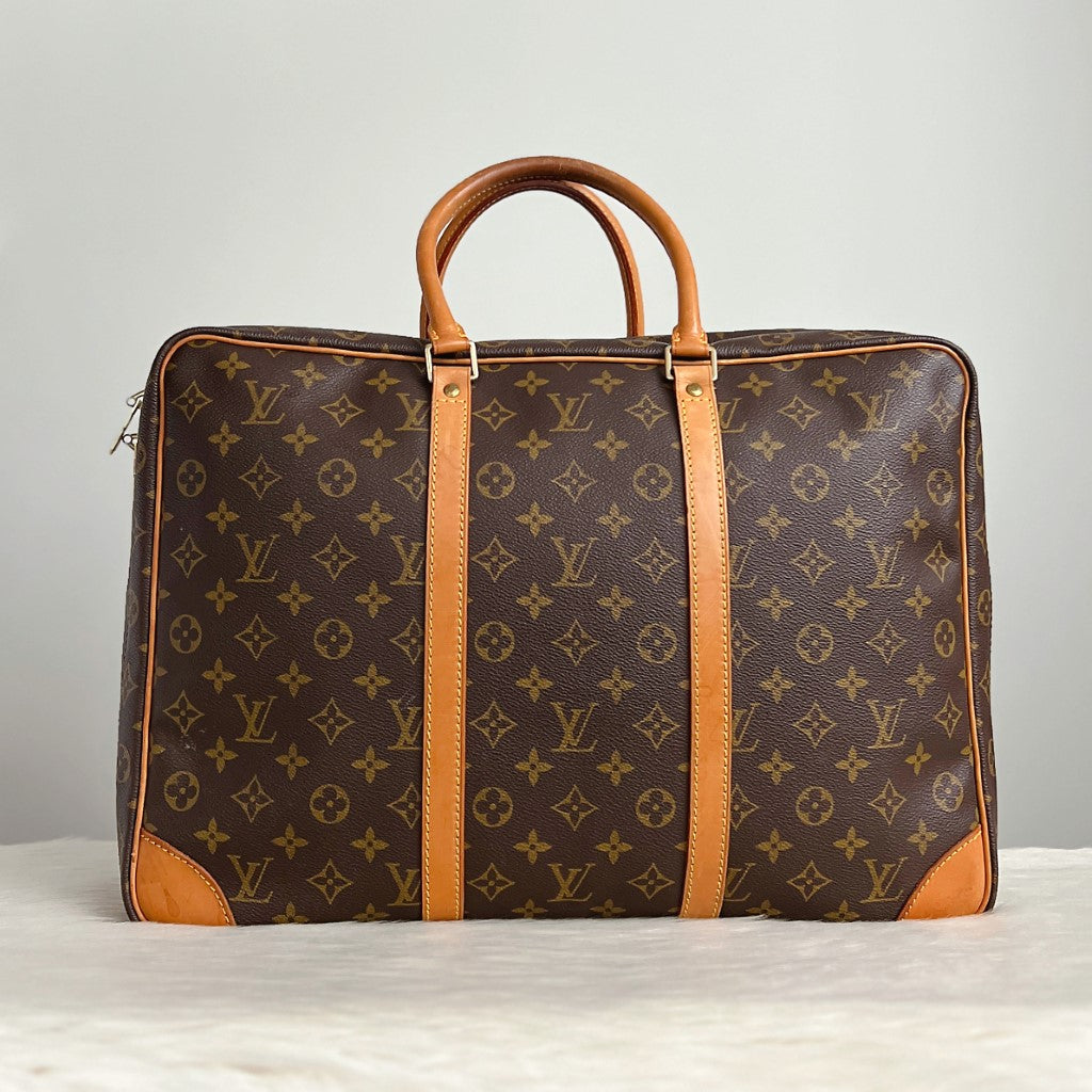 Louis Vuitton Signature Monogram Sirius 45 Travel Bag Suitcase