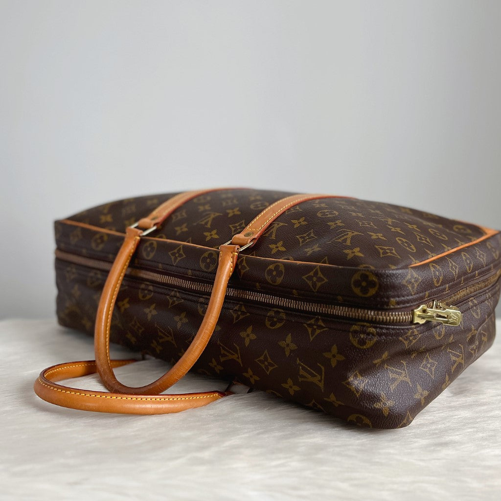 Louis Vuitton Signature Monogram Sirius 45 Travel Bag Suitcase