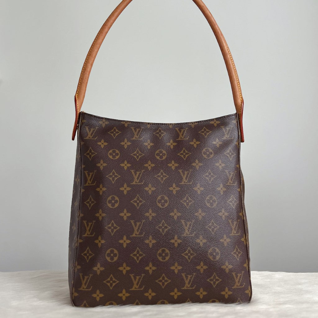 Louis Vuitton Signature Monogram Looping GM Shoulder Bag