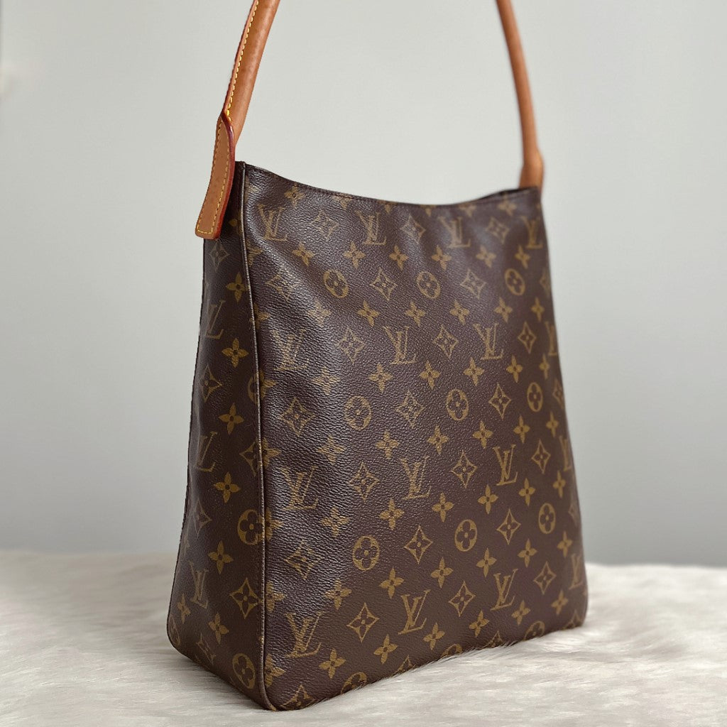 Louis Vuitton Signature Monogram Looping GM Shoulder Bag