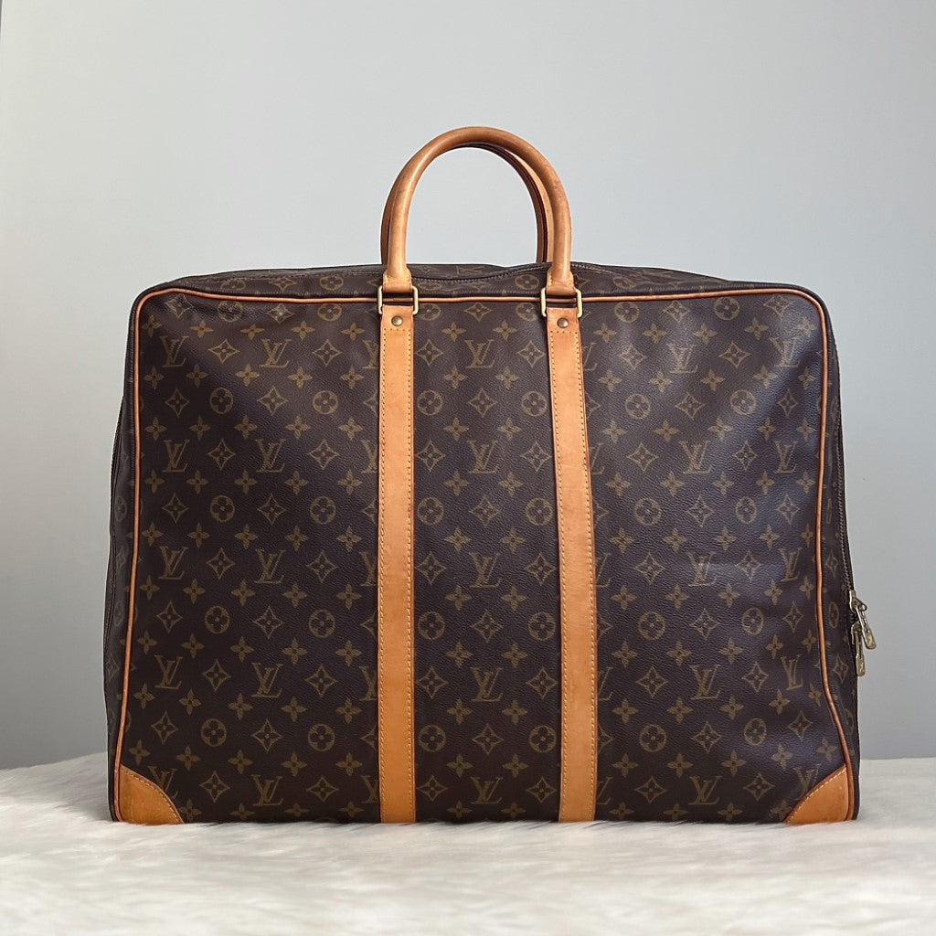 Louis Vuitton Signature Monogram Sirius 55 Travel Bag Suitcase