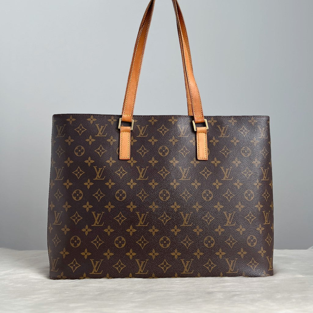 Louis Vuitton Signature Monogram Luco Large Shoulder Bag