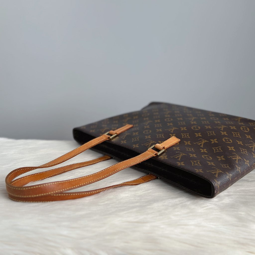 Louis Vuitton Signature Monogram Luco Large Shoulder Bag