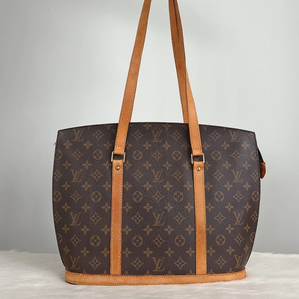 Louis Vuitton Signature Monogram Babylone Large Shoulder Bag