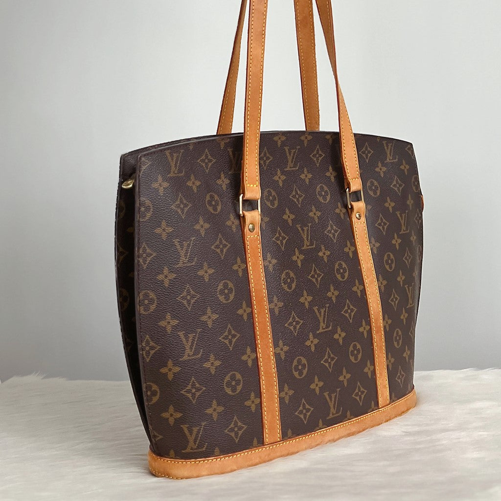 Louis Vuitton Signature Monogram Babylone Large Shoulder Bag