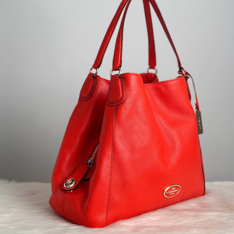 Coach on sale orange bag