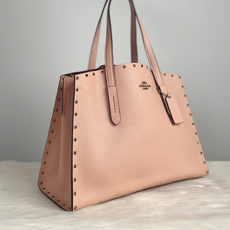 Blush pink coach bag Clearance