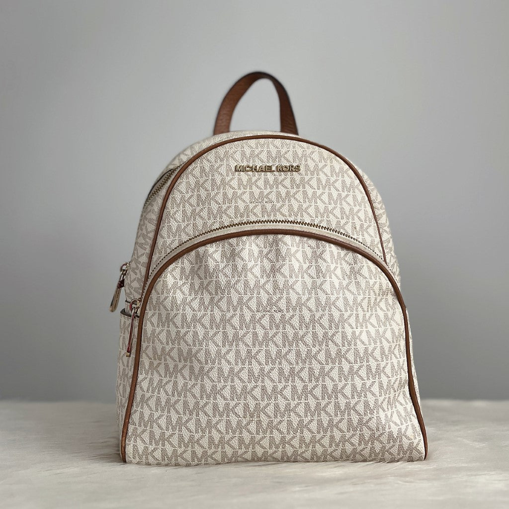 Michael Kors Signature MK Monogram Backpack