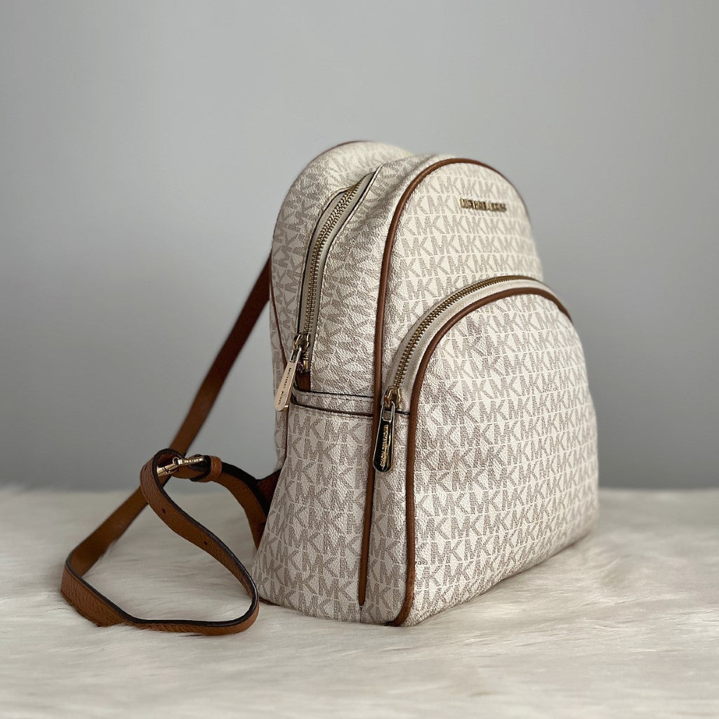 Michael Kors Signature MK Monogram Backpack