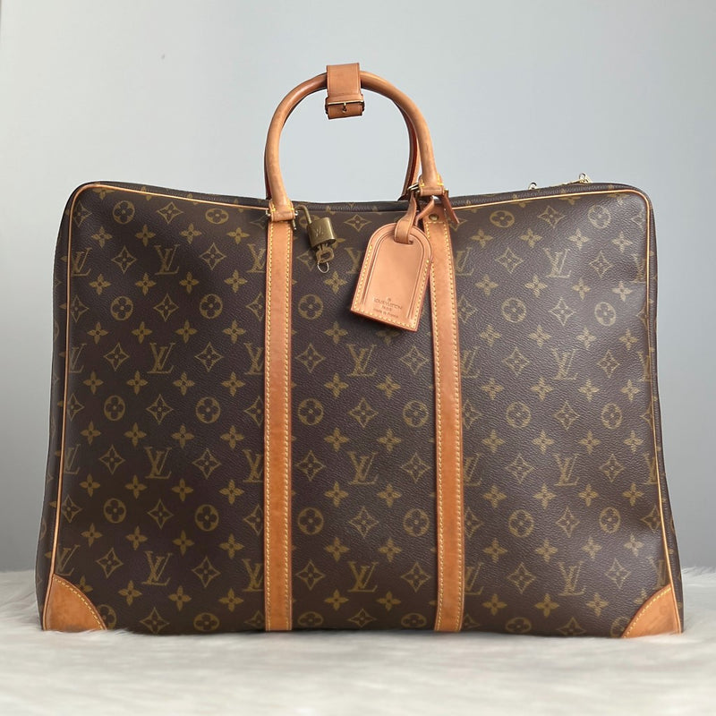 Louis Vuitton Signature Monogram Sirius 50 Travel Bag Suitcase Full Se –  Luxury Trade