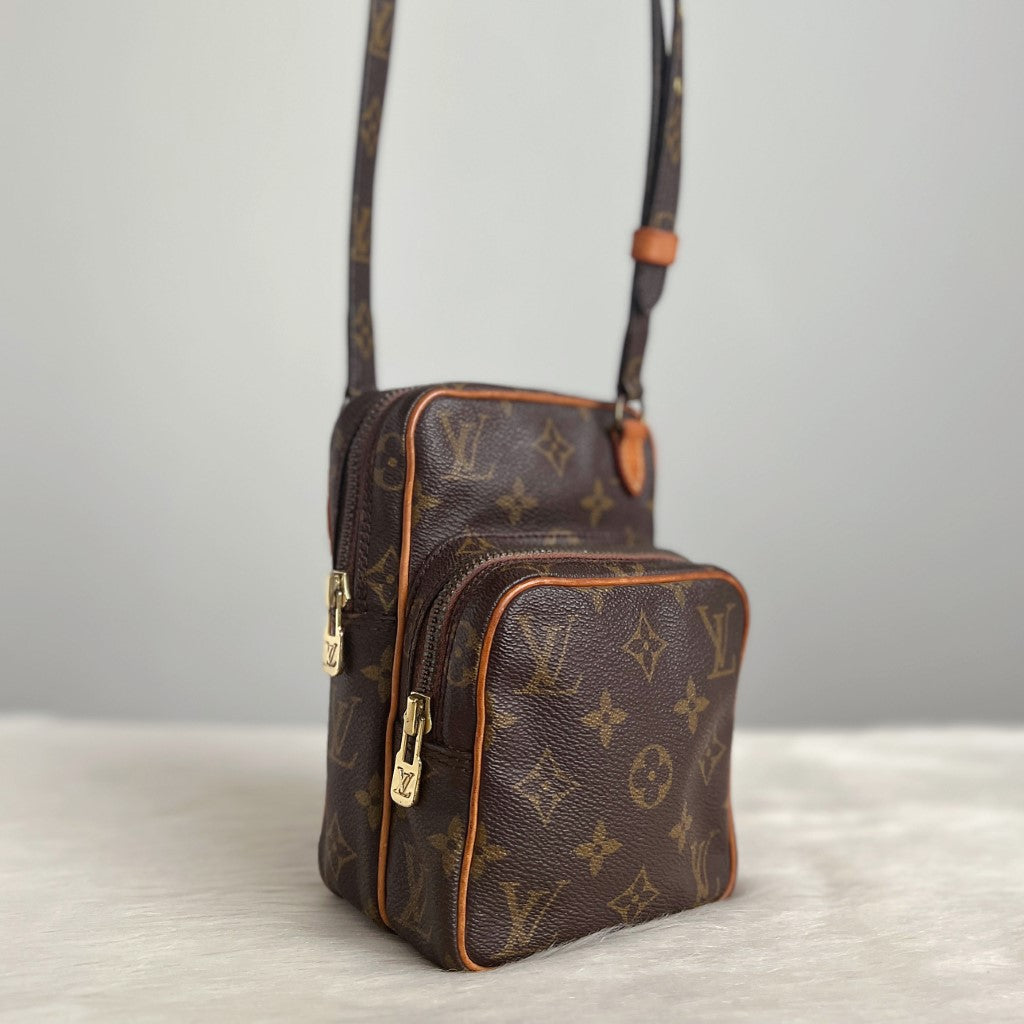 Louis Vuitton Signature Monogram Mini Amazon Crossbody Shoulder Bag