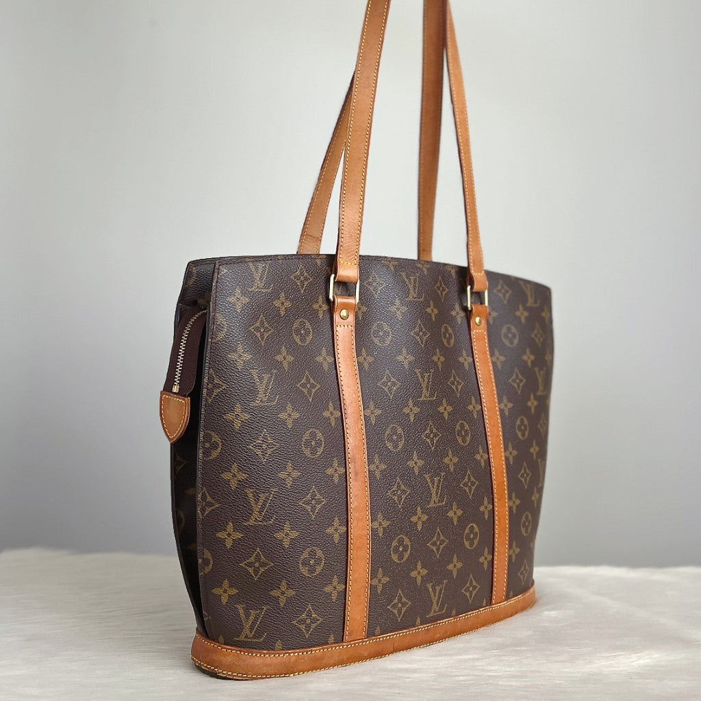 Louis Vuitton Signature Monogram Babylone Large Shoulder Bag