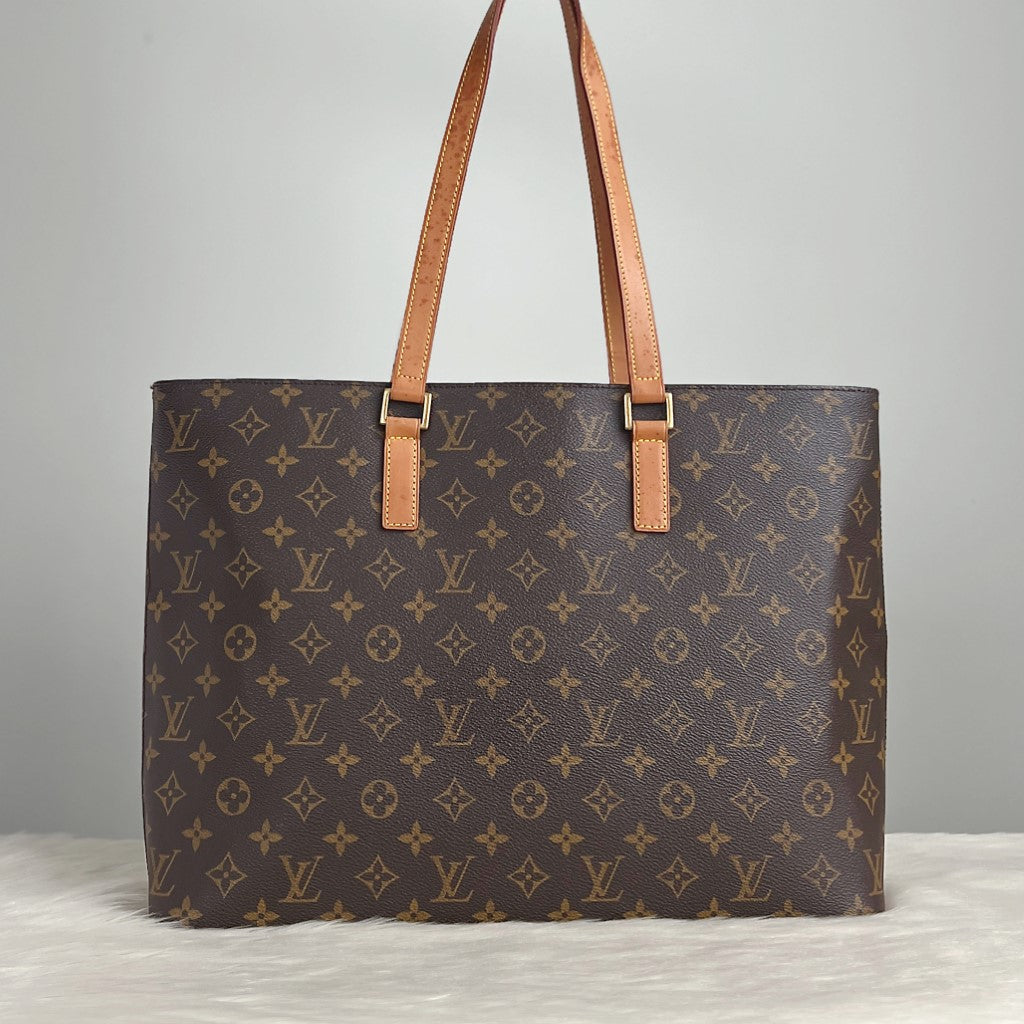 Louis Vuitton Signature Monogram Luco Large Shoulder Bag