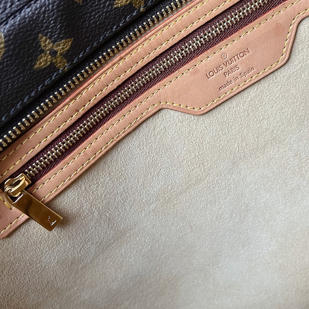 Louis Vuitton Signature Monogram Luco Large Shoulder Bag