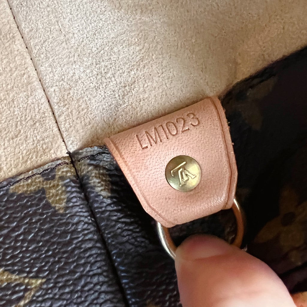 Louis Vuitton Signature Monogram Luco Large Shoulder Bag