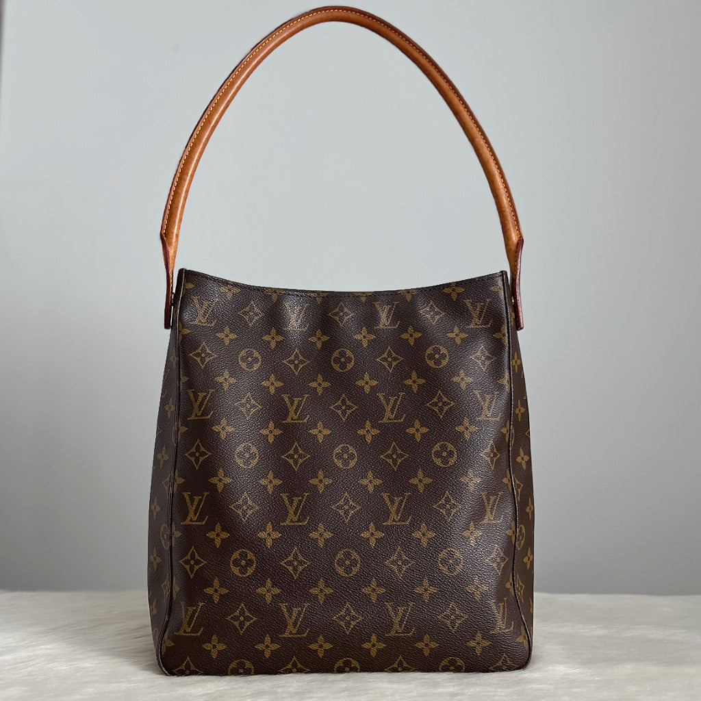 Louis Vuitton Signature Monogram Looping GM Shoulder Bag