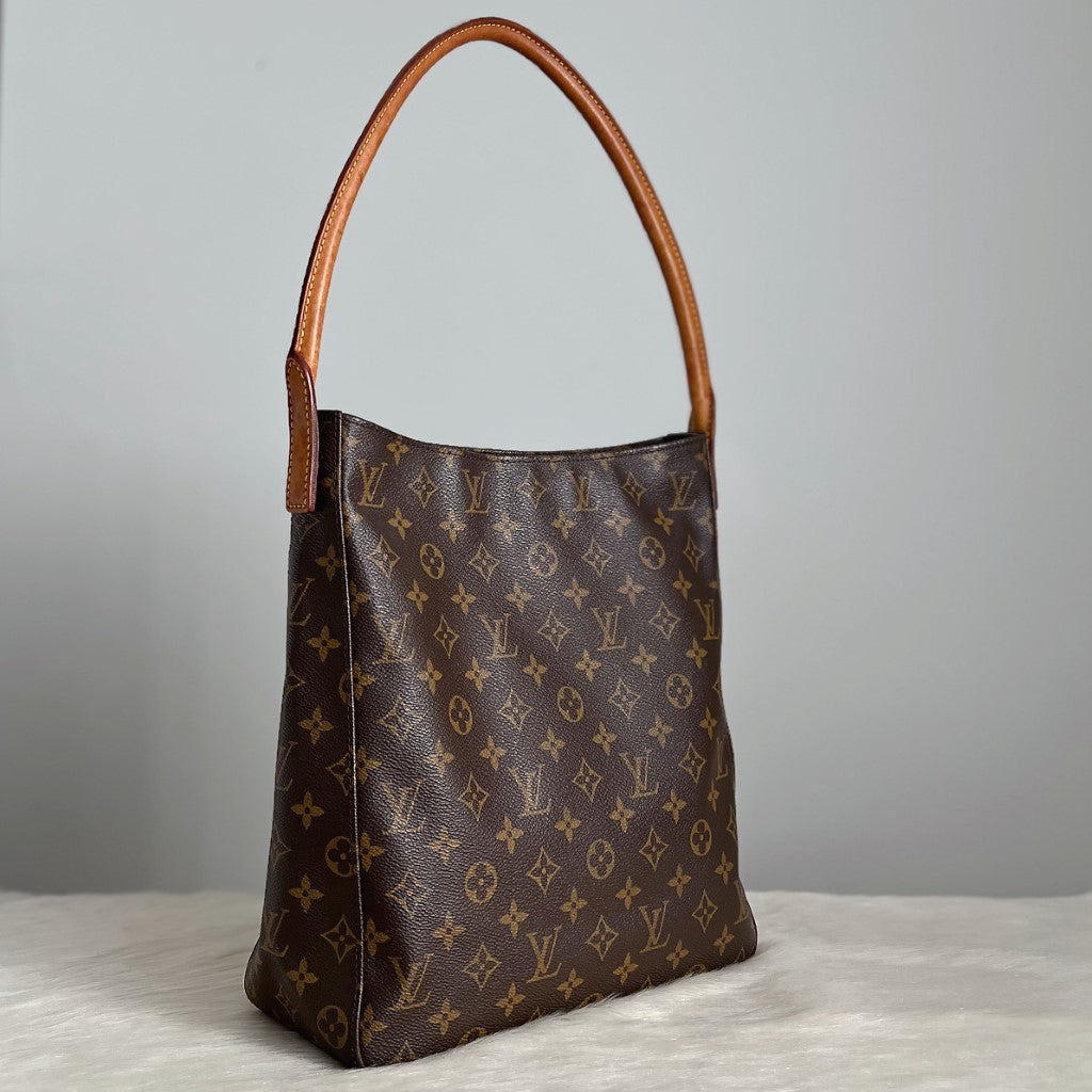 Louis Vuitton Signature Monogram Looping GM Shoulder Bag