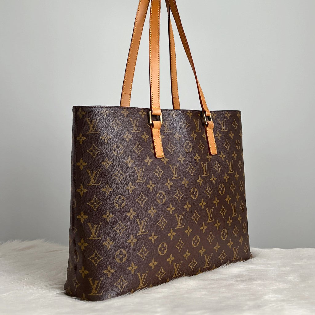 Louis Vuitton Signature Monogram Luco Large Shoulder Bag