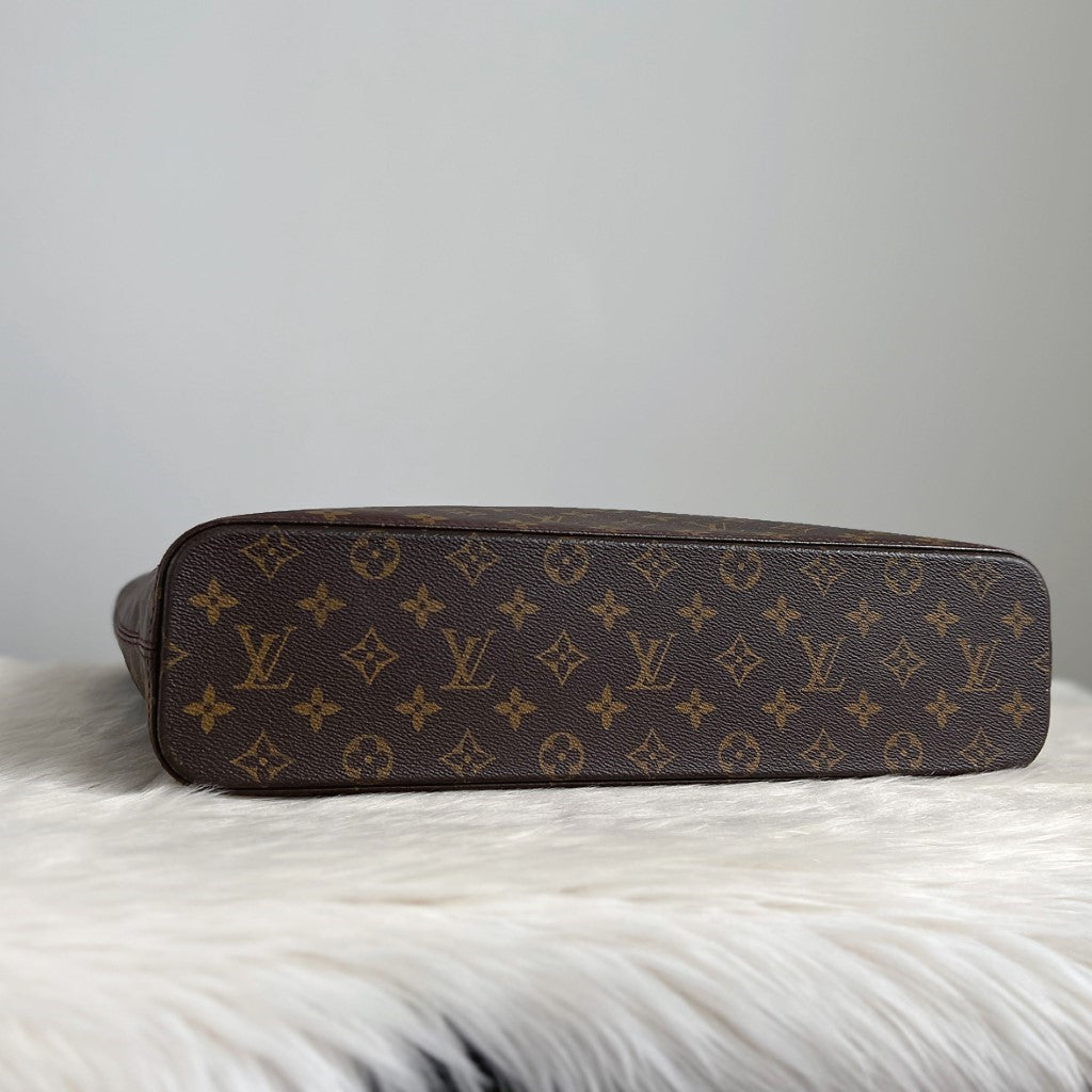 Louis Vuitton Signature Monogram Luco Large Shoulder Bag