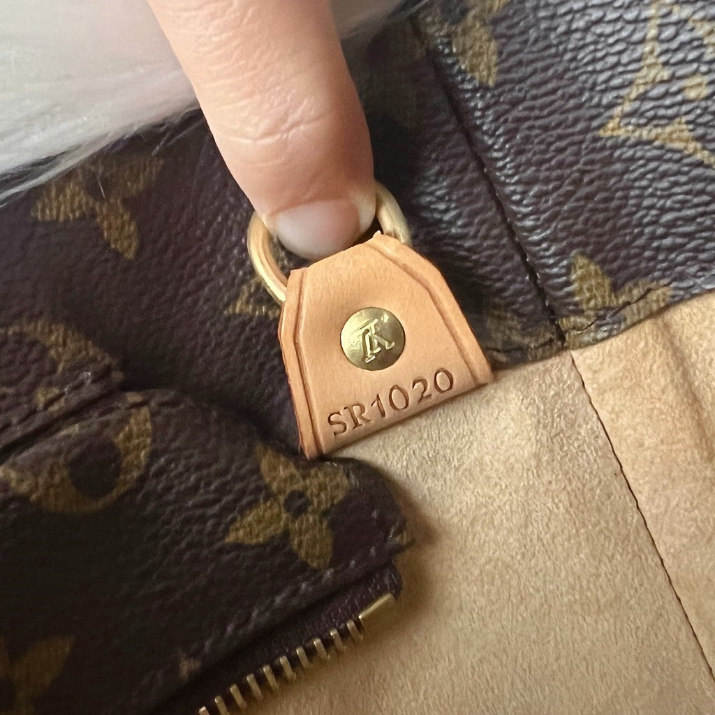 Louis Vuitton Signature Monogram Luco Large Shoulder Bag