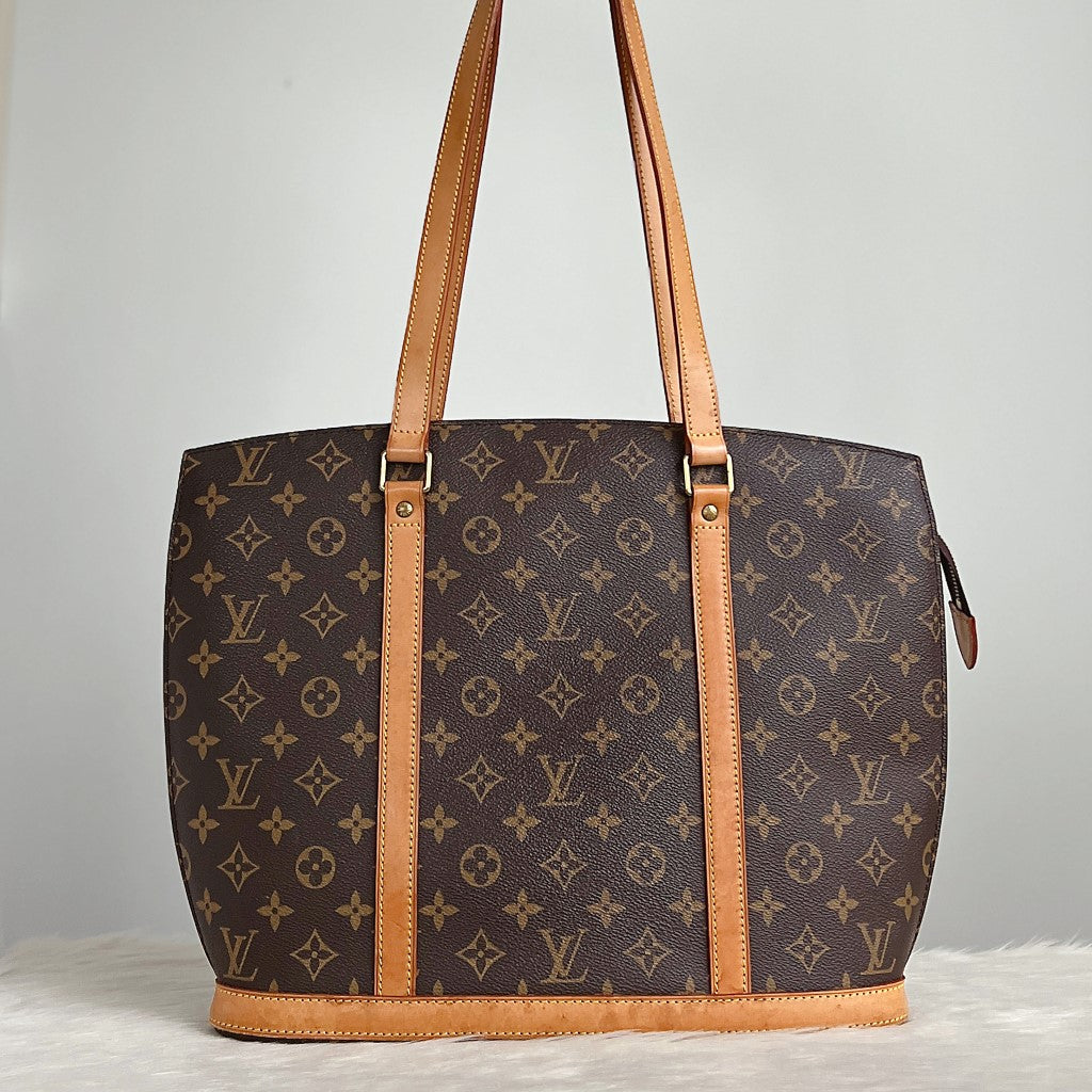 Louis Vuitton Signature Monogram Babylone Large Shoulder Bag