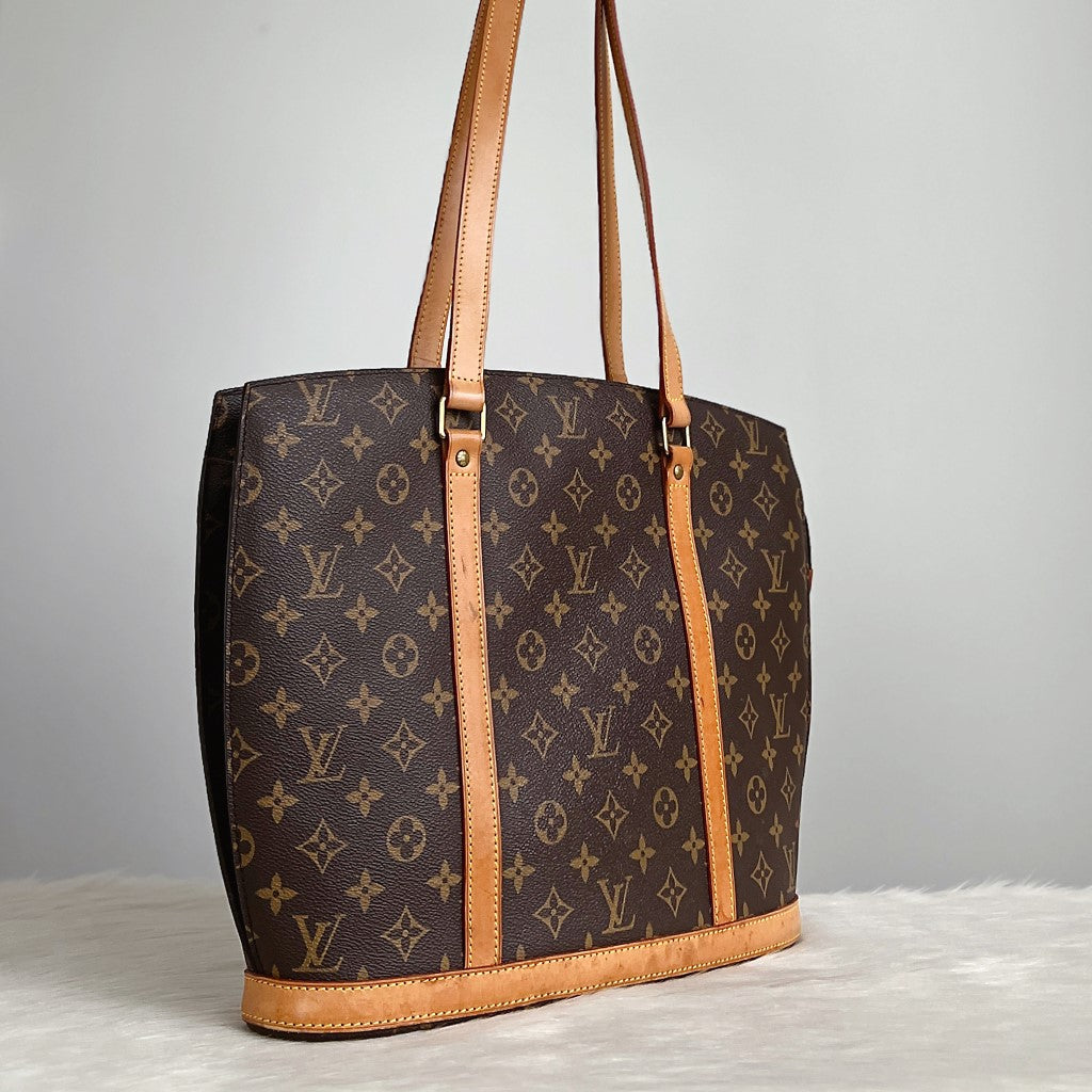 Louis Vuitton Signature Monogram Babylone Large Shoulder Bag