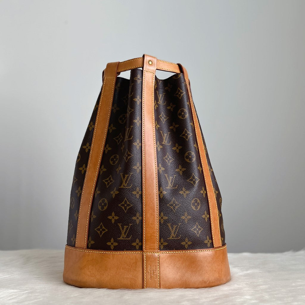 Louis Vuitton Signature Monogram Randonnee Backpack