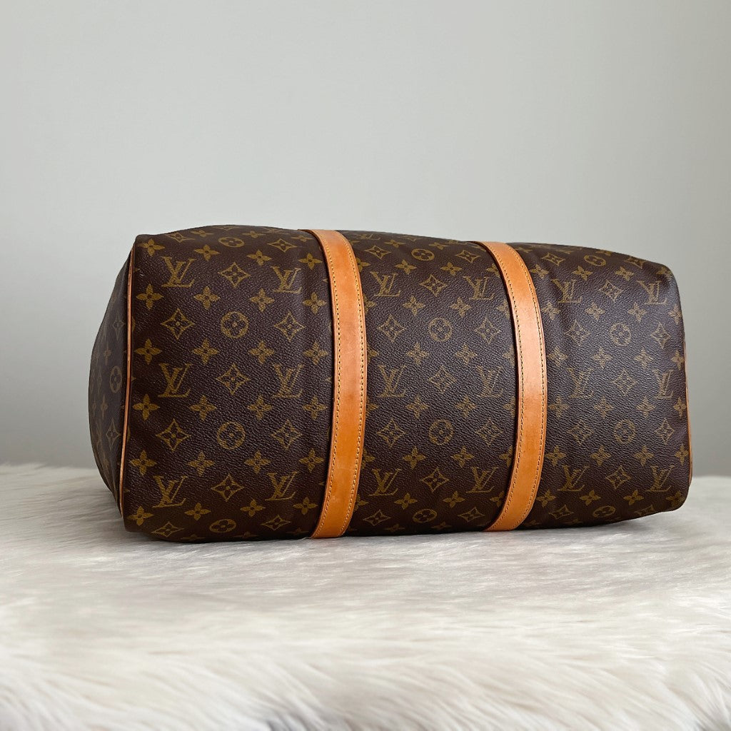 Louis Vuitton Signature Monogram Sac Souple 45 Travel Bag