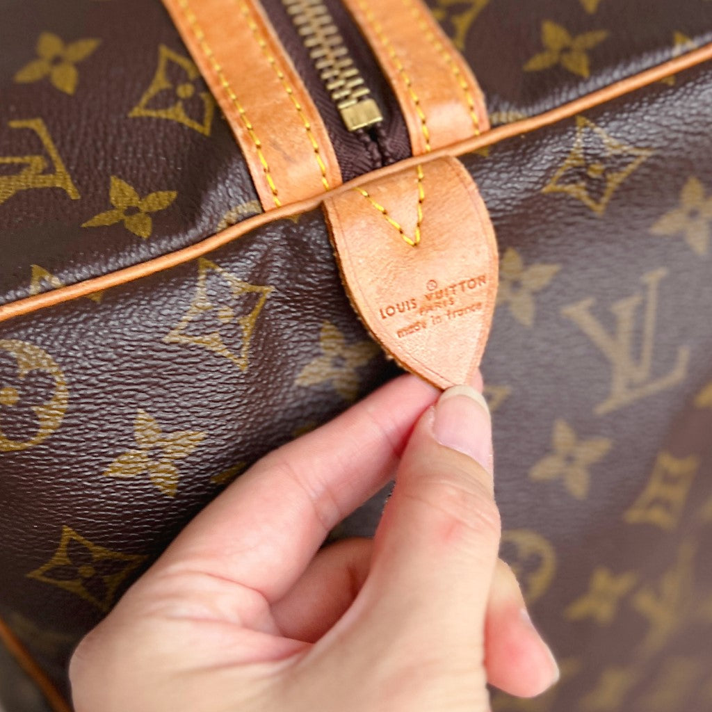 Louis Vuitton Signature Monogram Sac Souple 45 Travel Bag