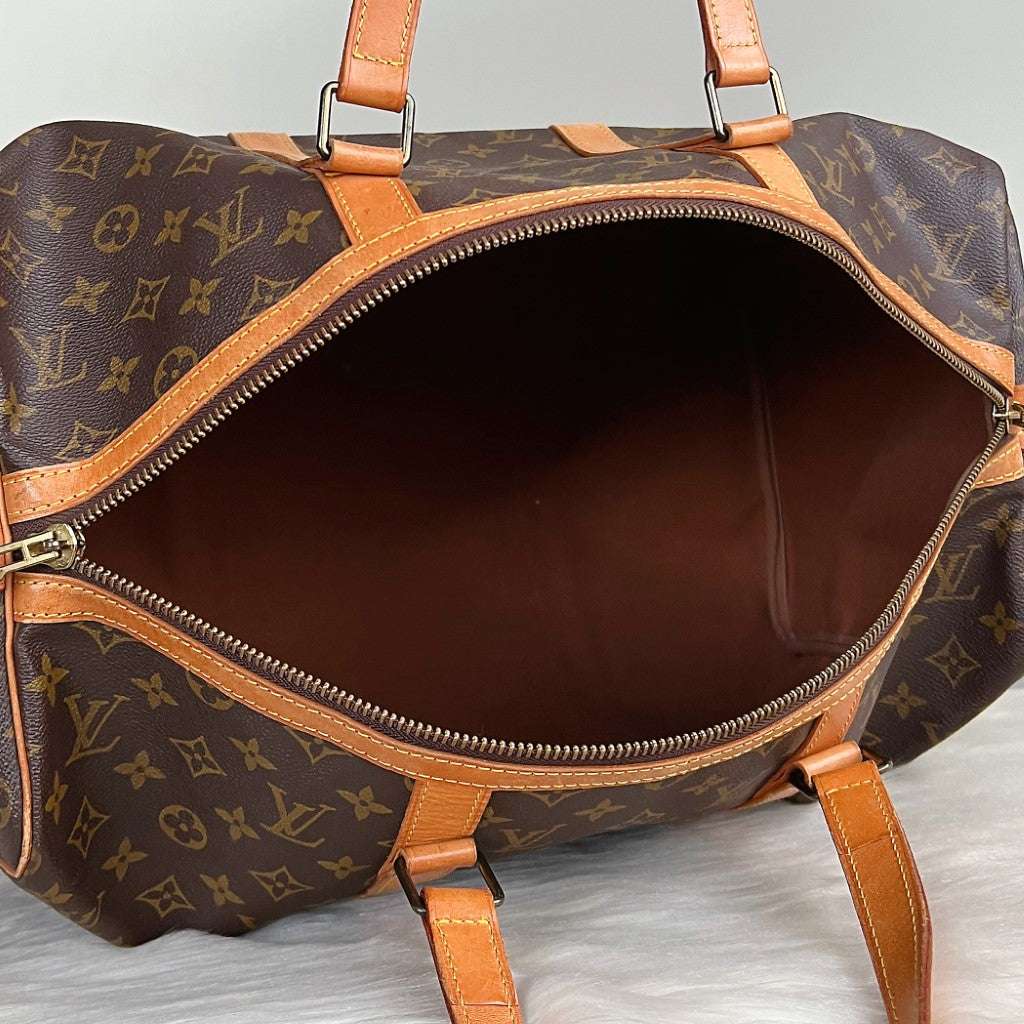 Louis Vuitton Signature Monogram Sac Souple 45 Travel Bag