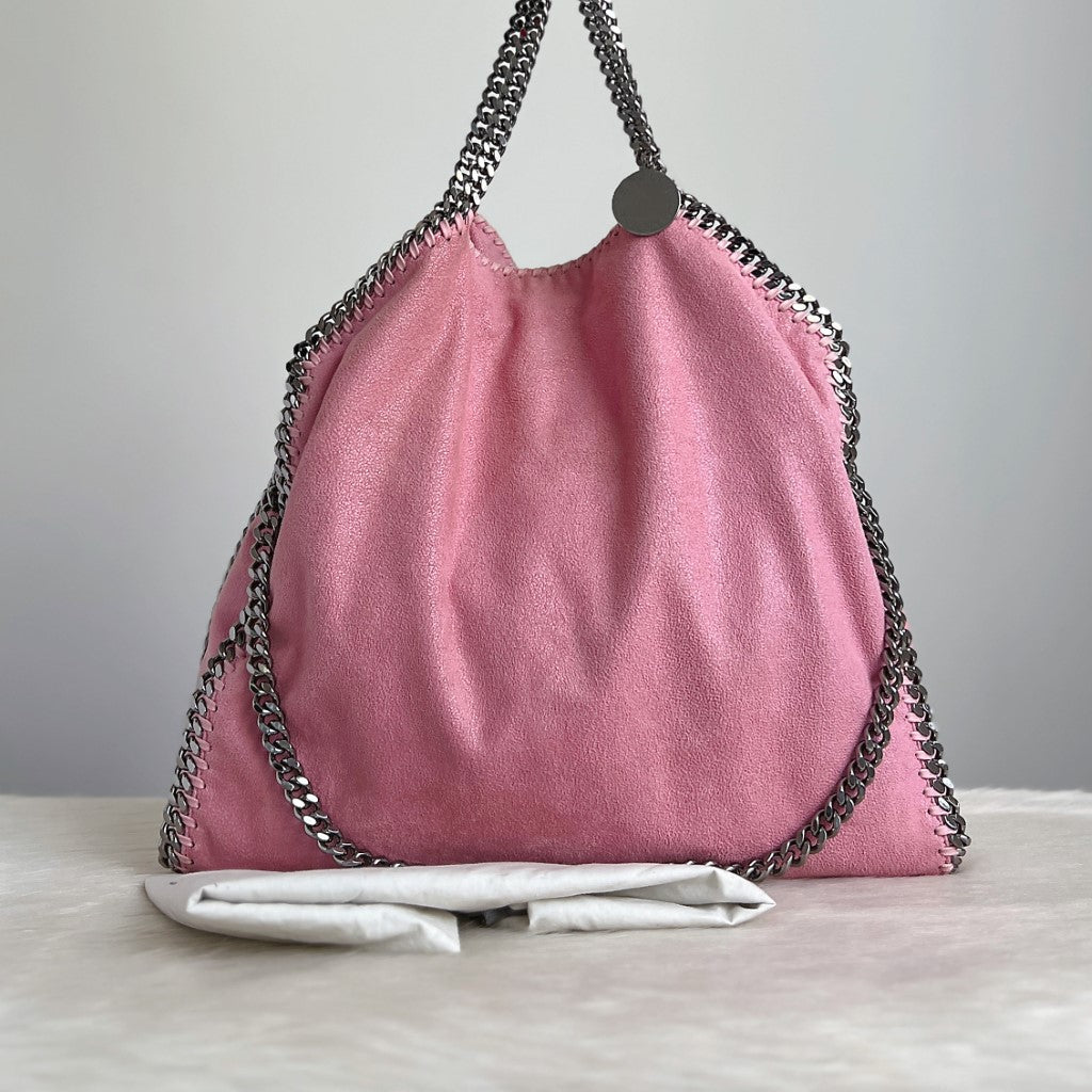 Stella Mccartney Pink Signature Falabella Shoulder Bag Excellent