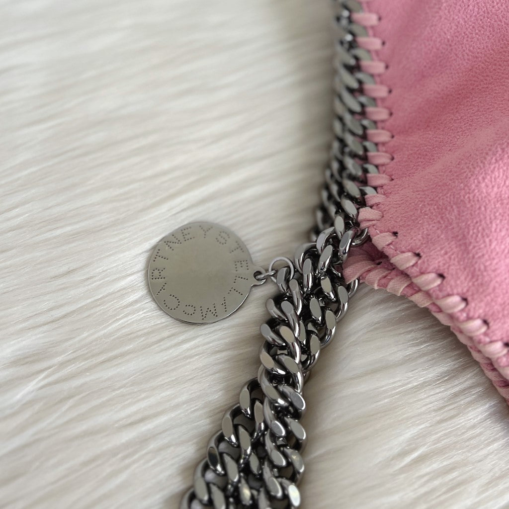 Stella Mccartney Pink Signature Falabella Shoulder Bag Excellent