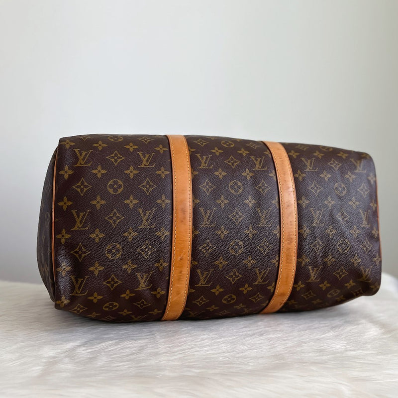 Louis Vuitton Signature Monogram Sac Souple 45 Travel Bag