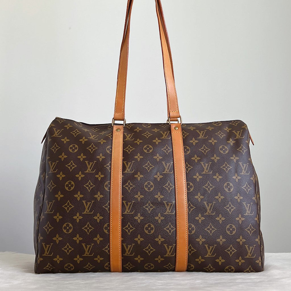 Louis Vuitton Signature Monogram Sac Flanerie 45 Travel Large Shoulder Bag