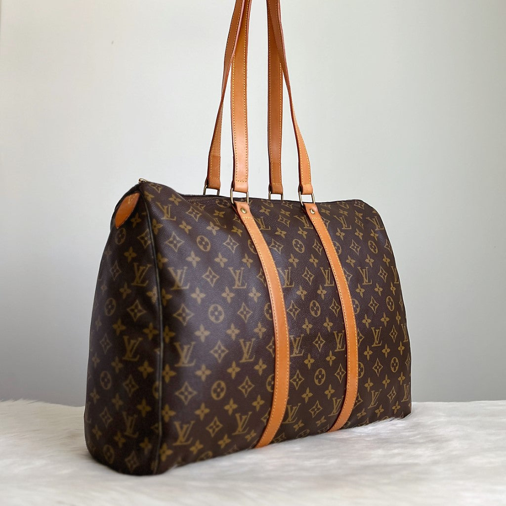 Louis Vuitton Signature Monogram Sac Flanerie 45 Travel Large Shoulder Bag