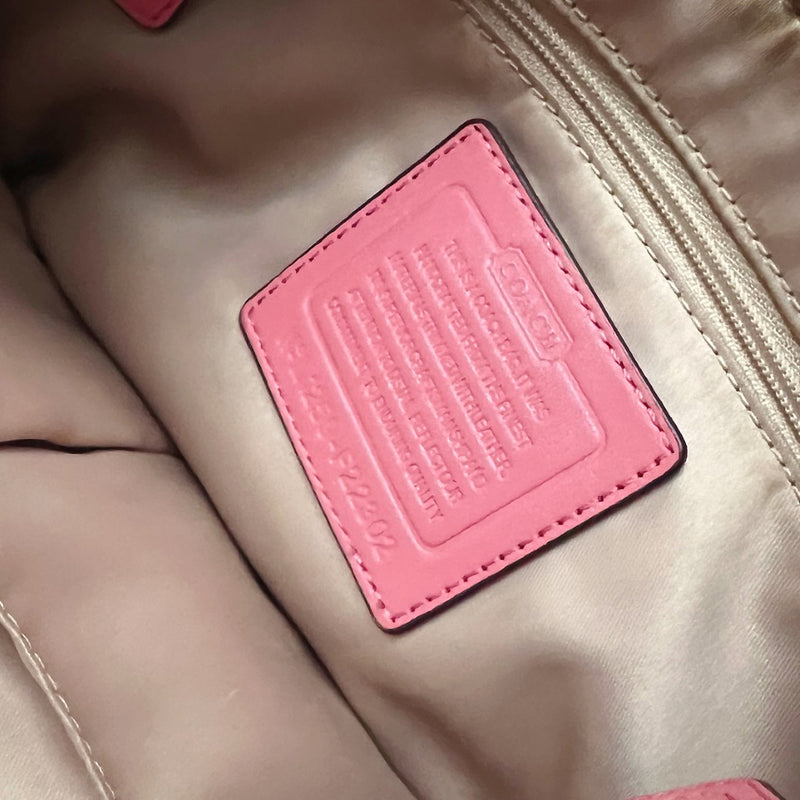 Coach Monogram Front Pocket Small Shoulder Bag