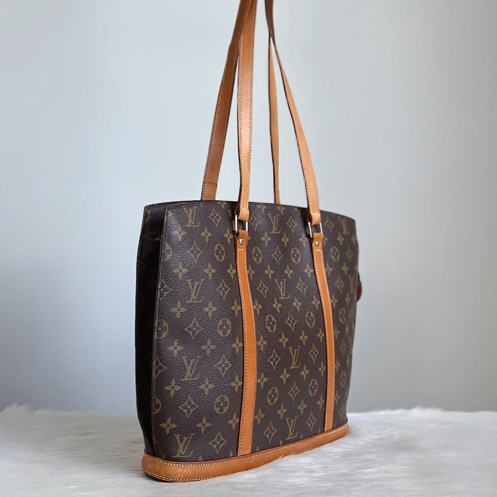 Louis Vuitton Signature Monogram Babylone Large Shoulder Bag