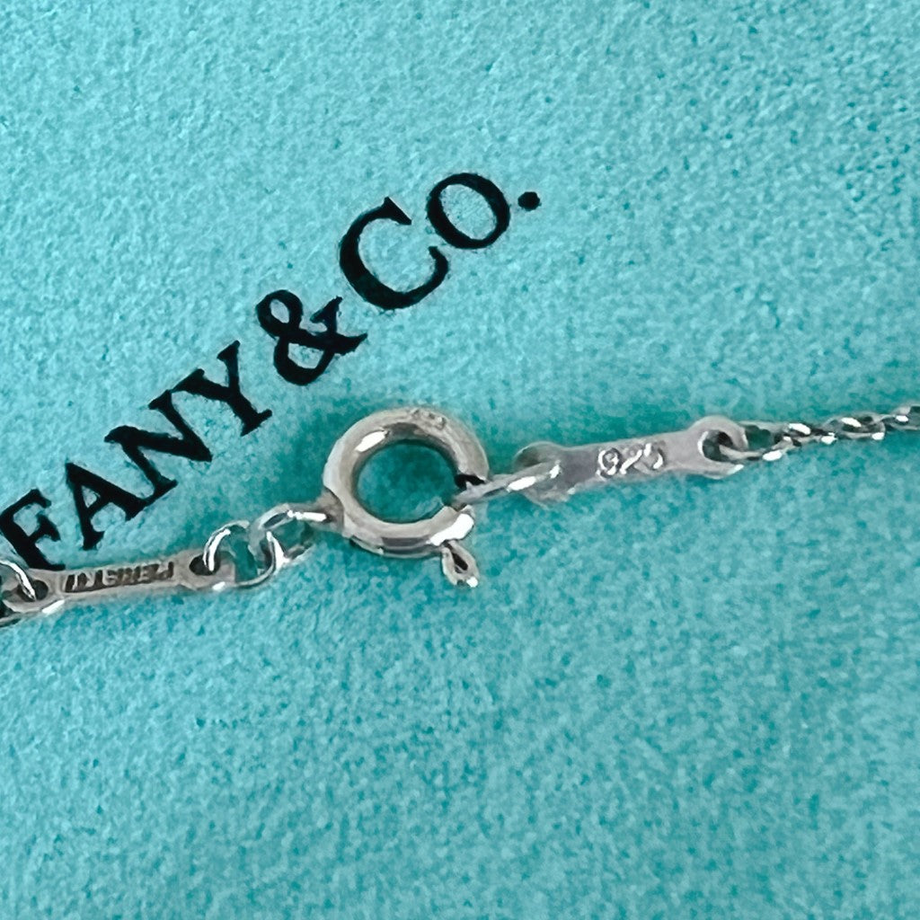 Tiffany & Co 925 Silver Small Star Necklace Excellent